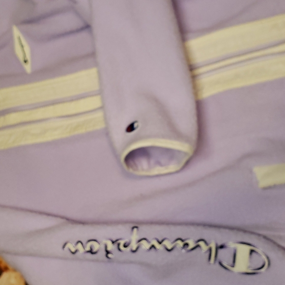 Champion Zip Up Fleece Jacket Size XL - Picture 3 of 6